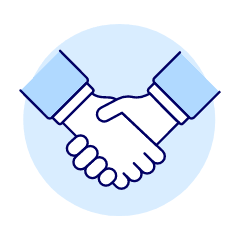 Handshake Deal 1 Illustration from UX Duotone Set