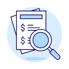 Invoice Search Illustration from UX Duotone Set