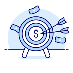 Business Target 3 Illustration from UX Duotone Set