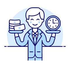 Efficient Business 1 1 Illustration from UX Duotone Set