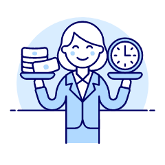Efficient Business 1 5 Illustration from UX Duotone Set
