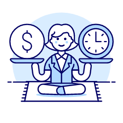 Efficient Business 2 4 Illustration from UX Duotone Set