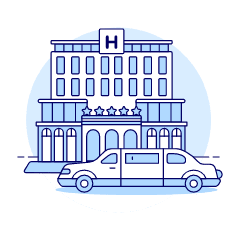 Hotel 2 Illustration from UX Duotone Set