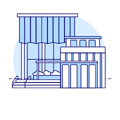 Modern House Illustration from UX Duotone Set