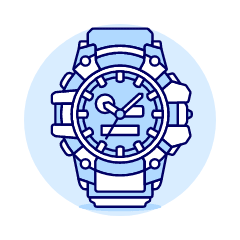 ANALOG WATCH 1 Illustration from UX Duotone Set