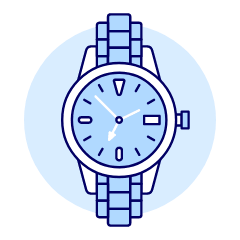 ANALOG WATCH 3 Illustration from UX Duotone Set