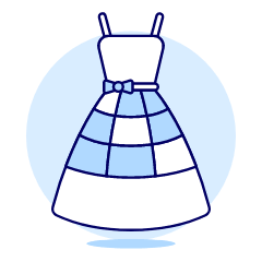 Dress 3 Illustration from UX Duotone Set