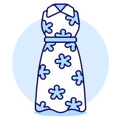 Dress 4 Illustration from UX Duotone Set