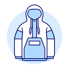 Hoodie Illustration from UX Duotone Set