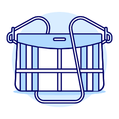 Handbag PURSE Illustration from UX Duotone Set