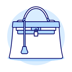 Orange Purse Illustration from UX Duotone Set