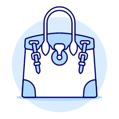 PURPLE VIOLET Purse Illustration from UX Duotone Set