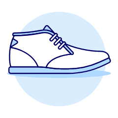 Leather Shoes 3 Illustration from UX Duotone Set