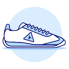 Sneakers Shoes 1 Illustration from UX Duotone Set