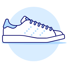 Sneakers Shoes 10 Illustration from UX Duotone Set