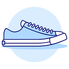 Sneakers Shoes 17 Illustration from UX Duotone Set