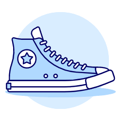 Sneakers Shoes 18 Illustration from UX Duotone Set