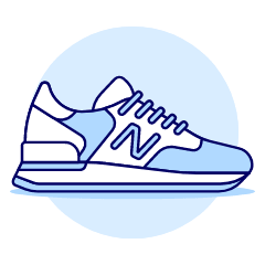 Sneakers Shoes 21 Illustration from UX Duotone Set