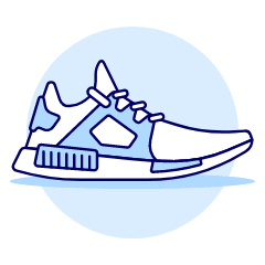 Sneakers Shoes 22 Illustration from UX Duotone Set