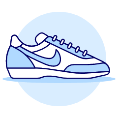 Sneakers Shoes 23 Illustration from UX Duotone Set