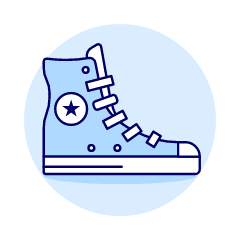 Sneakers Shoes 24 Illustration from UX Duotone Set