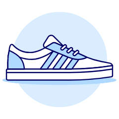 Sneakers Shoes 7 Illustration from UX Duotone Set