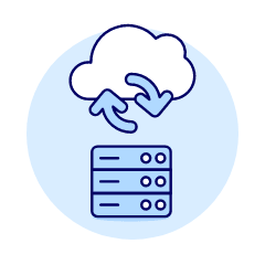 Cloud Sync 14 Illustration from UX Duotone Set