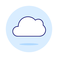 Cloud Illustration from UX Duotone Set