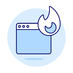 App Burning 1 Illustration from UX Duotone Set