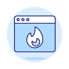 App Burning 2 Illustration from UX Duotone Set