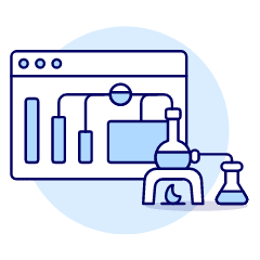App Testing Illustration from UX Duotone Set