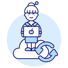 Cloud Developer 5 Illustration from UX Duotone Set