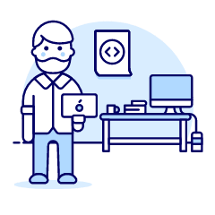 Code Developer 1 3 Illustration from UX Duotone Set