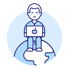 Global Coding 2 Illustration from UX Duotone Set