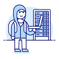 Server Hacker 1 Illustration from UX Duotone Set