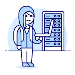 Server Hacker 4 Illustration from UX Duotone Set