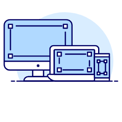 Responsive Transform Illustration from UX Duotone Set