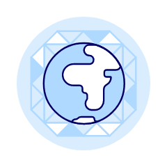 Global Network Protection Illustration from UX Duotone Set