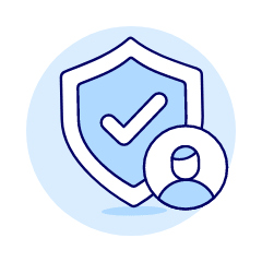 User Secure Illustration from UX Duotone Set