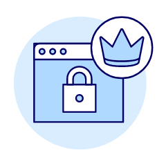 Vip Access Illustration from UX Duotone Set