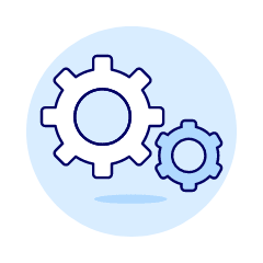 Gears Illustration from UX Duotone Set