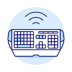 Gaming Keyboard 1 Illustration from UX Duotone Set