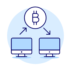 Crypto Transfer Illustration from UX Duotone Set