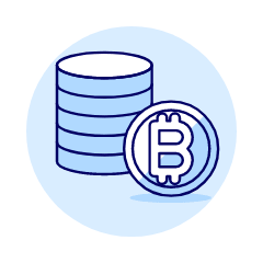 Crypto Coins Illustration from UX Duotone Set