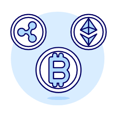 Cryptocurrencies Illustration from UX Duotone Set