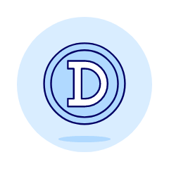 Dogecoin 1 Illustration from UX Duotone Set