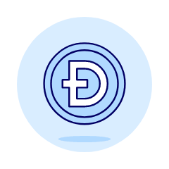 Dogecoin 2 Illustration from UX Duotone Set