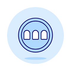 Megacoin Illustration from UX Duotone Set