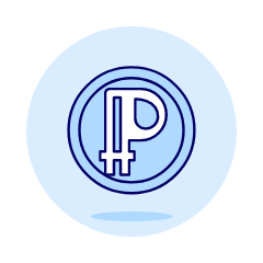 Peercoin Illustration from UX Duotone Set
