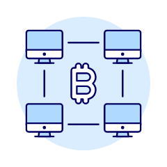 Crypto Network Illustration from UX Duotone Set